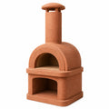 Horno de Arcilla Refractaria para Pizza 60x60x100 cm